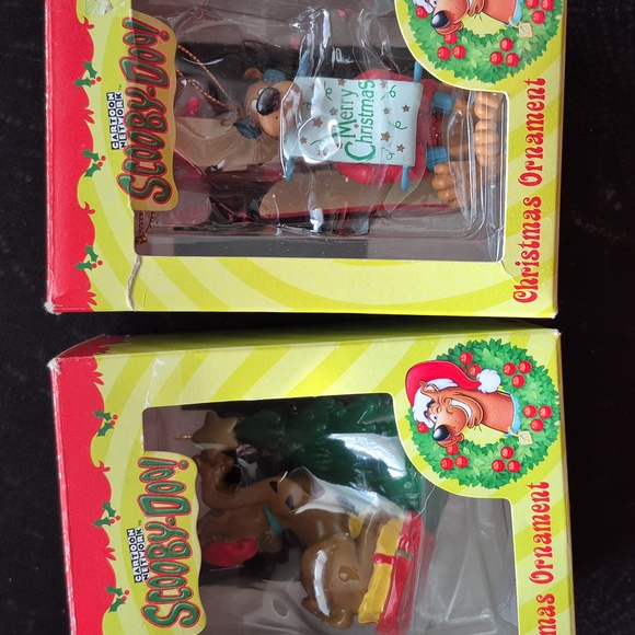 Set of scooby doo christmas ornaments 2000 2001 cartoon network scooby-doo - Picture 8 of 8
